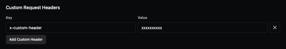 カスタムHTTPヘッダー